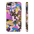 Magic Mushrooms and Frogs Phone Case in Pastel
